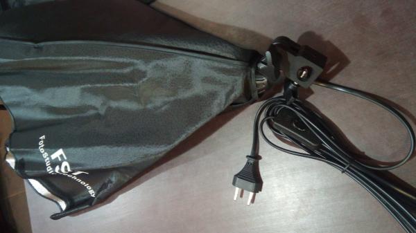 Быстрораскладной софтбокс 50x70см с патроном E27 — фото 5